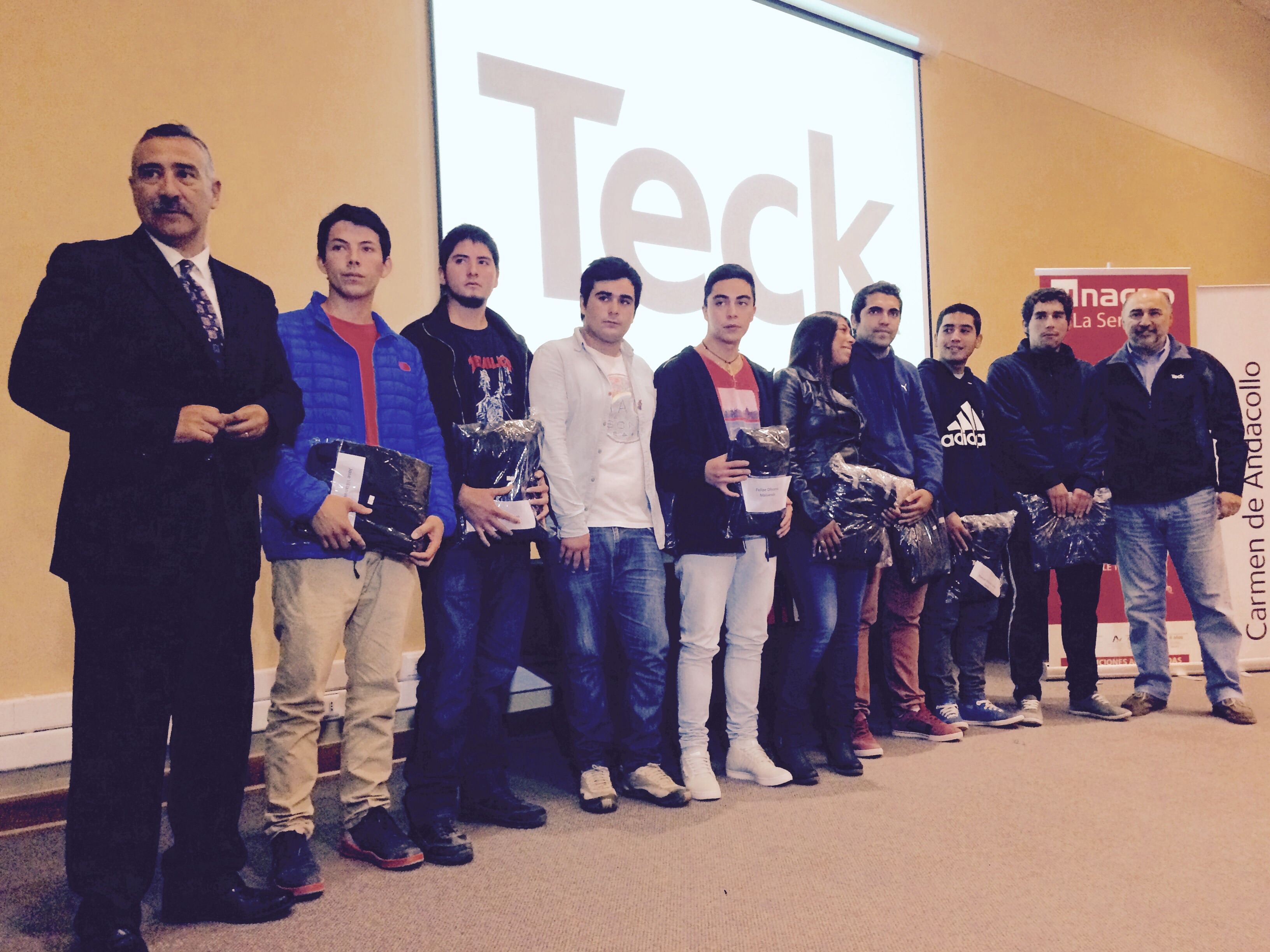 Teck CDA, Sence e Inacap dan inicio a programa Aprendices 2015