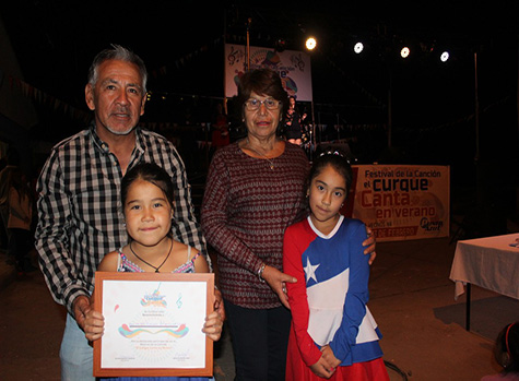 Vecinos disfrutaron de la cuarta Versión del Festival “El Curque canta en Verano”