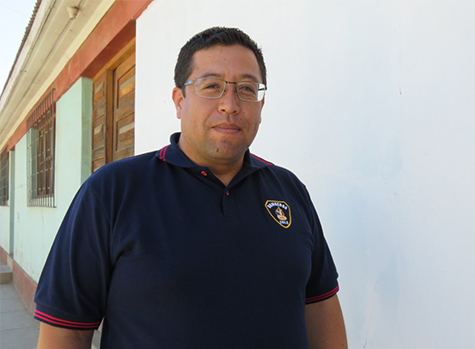 Alexis Grin, nuevo superintendente del Cuerpo de Bomberos de Andacollo