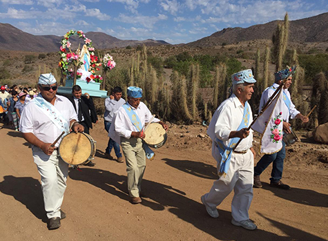 Vecinos de La Caldera celebran fiesta patronal de la Virgen de Lourdes
