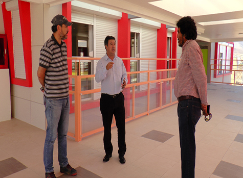 Autoridades comunales visitan las dependencias del nuevo Jardín Infantil Junji