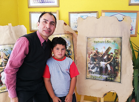 Comunidad educativa del Colegio Nta. Sra del Rosario programa varias actividades en Semana Santa
