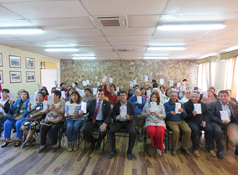 Organizaciones comunitarias reciben Guía de postulación para Fondos Concursables 2019