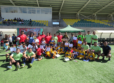 Escuela Luis Cruz Martínez organizó Copa de la Amistad para celebrar el 92° aniversario de Carabineros