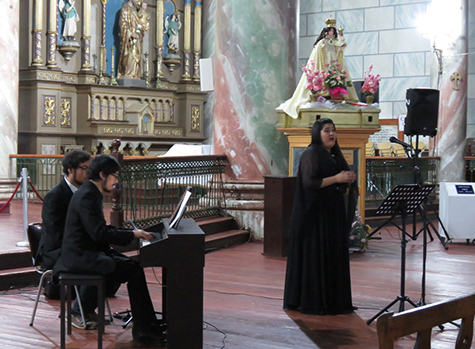 Soprano andacollina deleitó con su interpretación a los asistentes a Gala Lírica