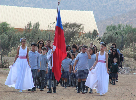 Escuelas andacollinas celebran el día de la educación rural en El Manzano