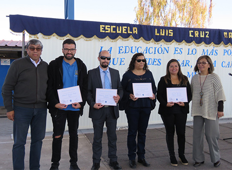 Escuela Luis Cruz Martínez presenta su plan de mejoramiento educacional