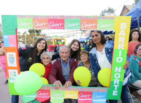 Vecinos del Barrio Norte celebran la inauguración del Proyecto Quiero mi Barrio