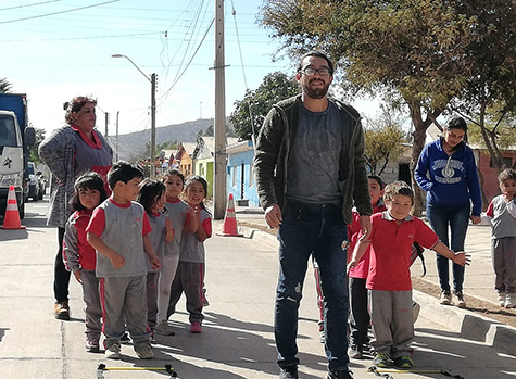 Senda Previene realizó actividades para niños de pre básica del Colegio Nuestra Sra. del Rosario  