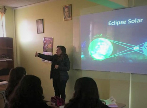 Departamento de Turismo realiza charlas astronómicas para la comunidad andacollina