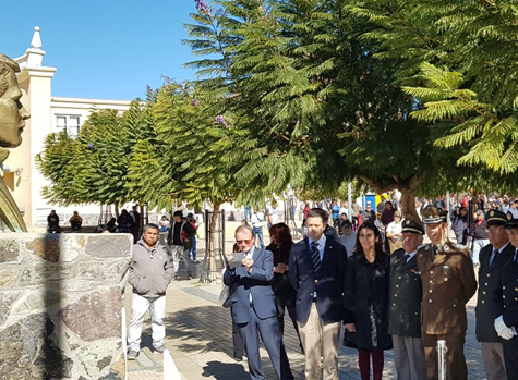 Comunidad andacollina rindió homenaje a su héroe Pedro Regalado Videla