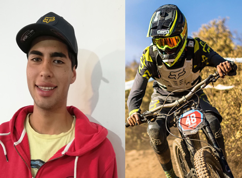 Ignacio Pastén, el joven andacollino que se destaca en los campeonatos nacionales del ciclismo de descenso