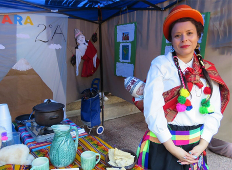 Colegio Parroquial conmemoró el Día de los Pueblos Originarios