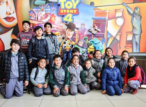 Niños de los sectores rurales Andacollo disfrutan de sus vacaciones de invierno