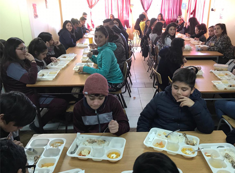 Estudiantes de Papudo observaron el Eclipse gracias al recibimiento del Colegio San Lorenzo