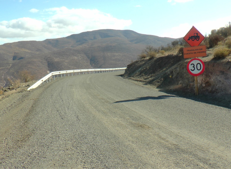 Autoridades locales inspeccionan avances en la pavimentación del camino Andacollo – Río Hurtado