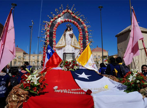 Dan a conocer programación de la visita de la Virgen Peregrina a La Serena
