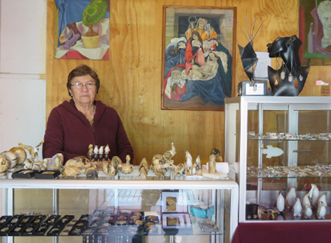 Artesanías en piedra andacollita cuenta con un nuevo local de ventas