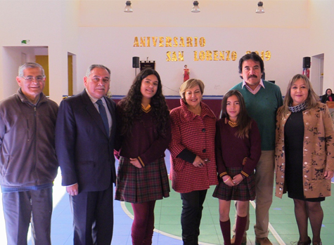Comunidad educativa del colegio San Lorenzo celebró su 14° aniversario