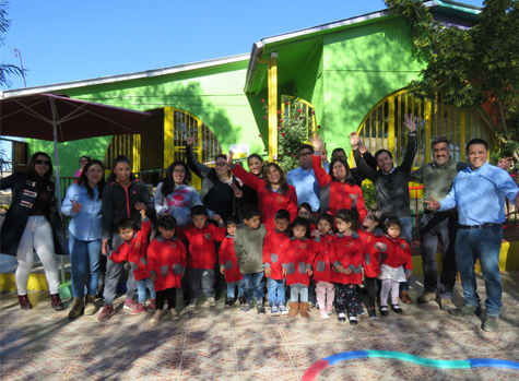 Jardín “Rayitos de Oro” inaugura obras de mejoramiento gracias al aporte de 2 empresas