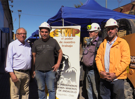 Se realizó la IV Feria Minera para destacar la labor tradicional de los pirquineros andacollinos
