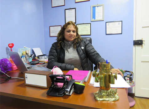 Viveca Ale, una emprendedora que destaca por su compromiso social con la comuna