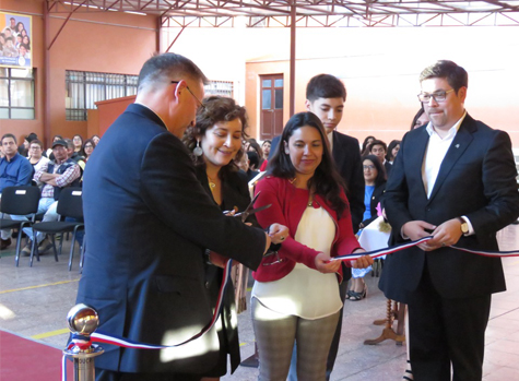 Inauguran ampliación y remodelación de salas del Colegio Parroquial de Andacollo