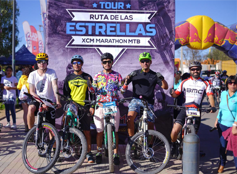 A Andacollo llegaron cerca 500 ciclistas de mountain bike a competir en el Tour de las Estrellas