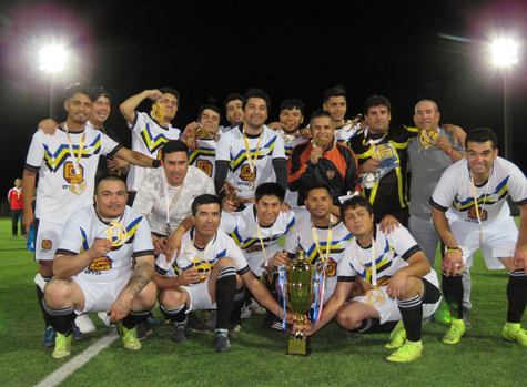 Equipo de GYG ganó el tercer Campeonato Minero “Rafael León Pastén”