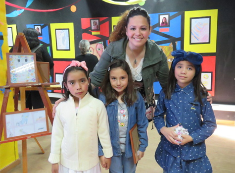 Niños y niñas exponen sus obras “Trazos y Emociones” en la Casa del Encuentro Ciudadano