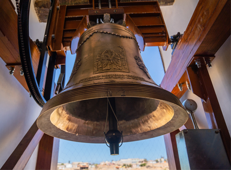 Templo Parroquial de Andacollo ya luce sus nuevas campanas