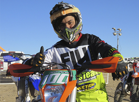 Kevin Pérez se titula campeón de Motos enduro en la categoría experto de la Zona Norte