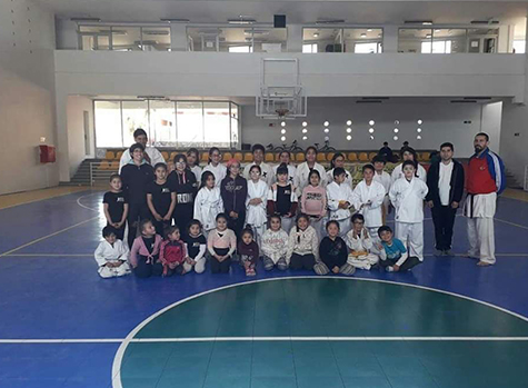 Club Kin No Yama realiza clases intensivas para sus talleres de Gimnasia y Karate
