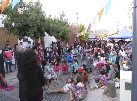 Andacollo vivió una jornada entretenida en la Calle de los Niños