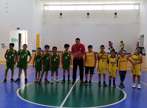 Con participantes de Andacollo y La Serena se desarrolló clínica de baloncesto infantil