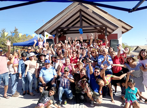 Familias churrumatinas celebraron con gran alegría su tercer encuentro