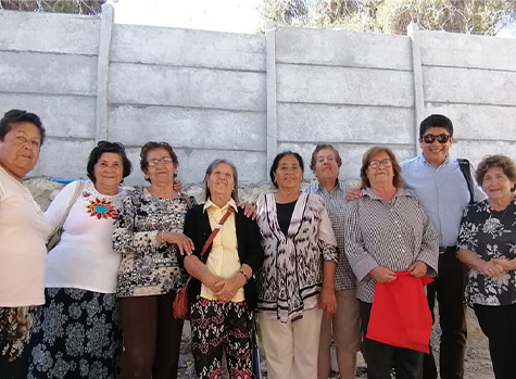Unión Comunal de Adultos Mayores cuenta con un nuevo cierre perimetral