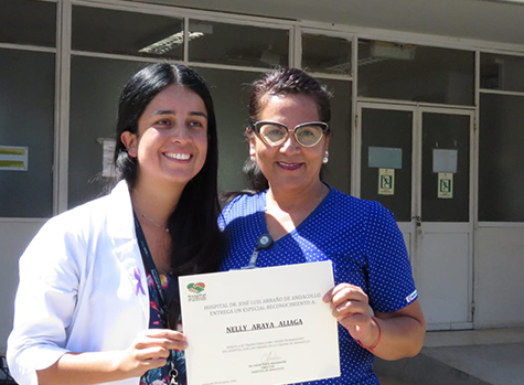 En el día de la Mujer distinguen a las funcionarias del Hospital andacollino
