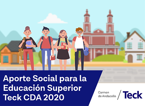 Ya comenzaron las postulaciones al Aporte Social para la Educación Superior que entrega Teck CDA