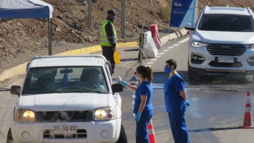 Se intensifican los controles de salud para ingresar a Andacollo