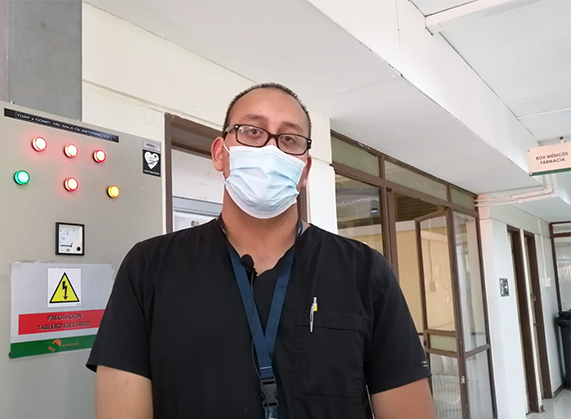Director del Hospital hace un llamado a la comunidad a seguir con medidas de prevención