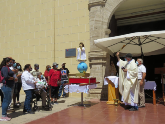 Bendicen réplica de la imagen del Niño Dios de Sotaquí