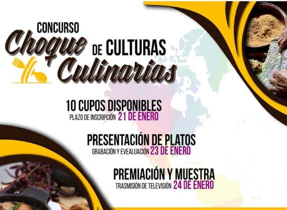 Concurso de  gastronomía busca acercar la tradición culinaria de nuestro país y de otras culturas