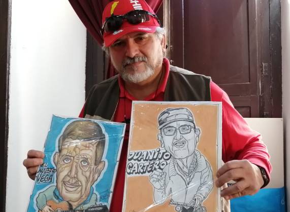 Alfredo Di Salvo, el dibujante argentino que se enamoró de Andacollo
