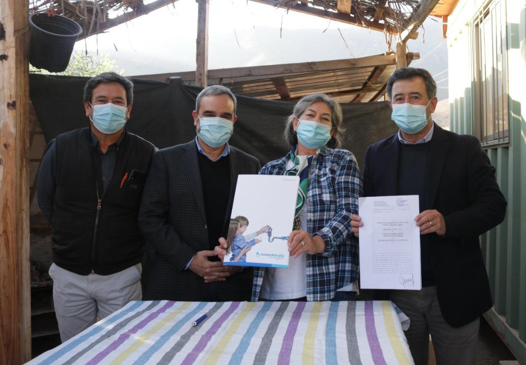 268 familias de Maitencillo – La Percala serán beneficiadas con la firma de un convenio de factibilidad de agua