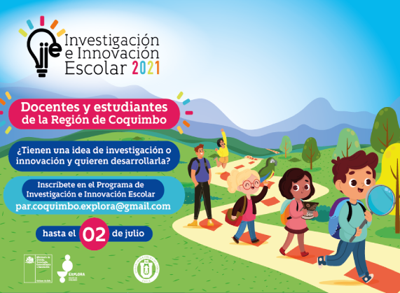 Se invita a la comunidad educativa a participar del programa de Investigación e Innovación Escolar 2021