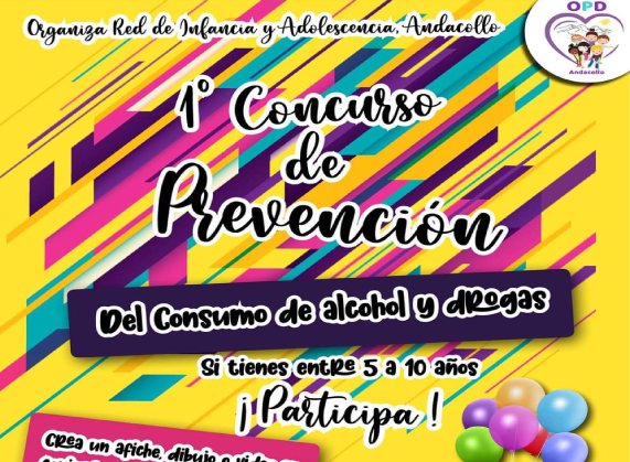 OPD invita a participar del 1er Concurso de Prevención del consumo de alcohol y  drogas