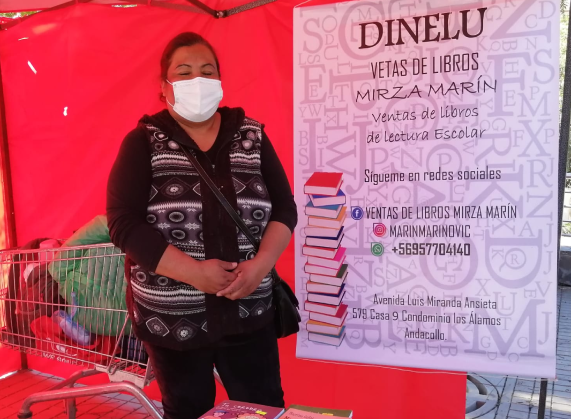 “Dinelu” un emprendimiento de libros para las familias andacollinas