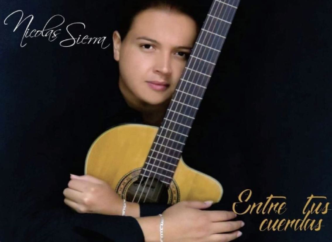 Nicolás Sierra presentará su álbum “Entre Tus Cuerdas” con 14 temas