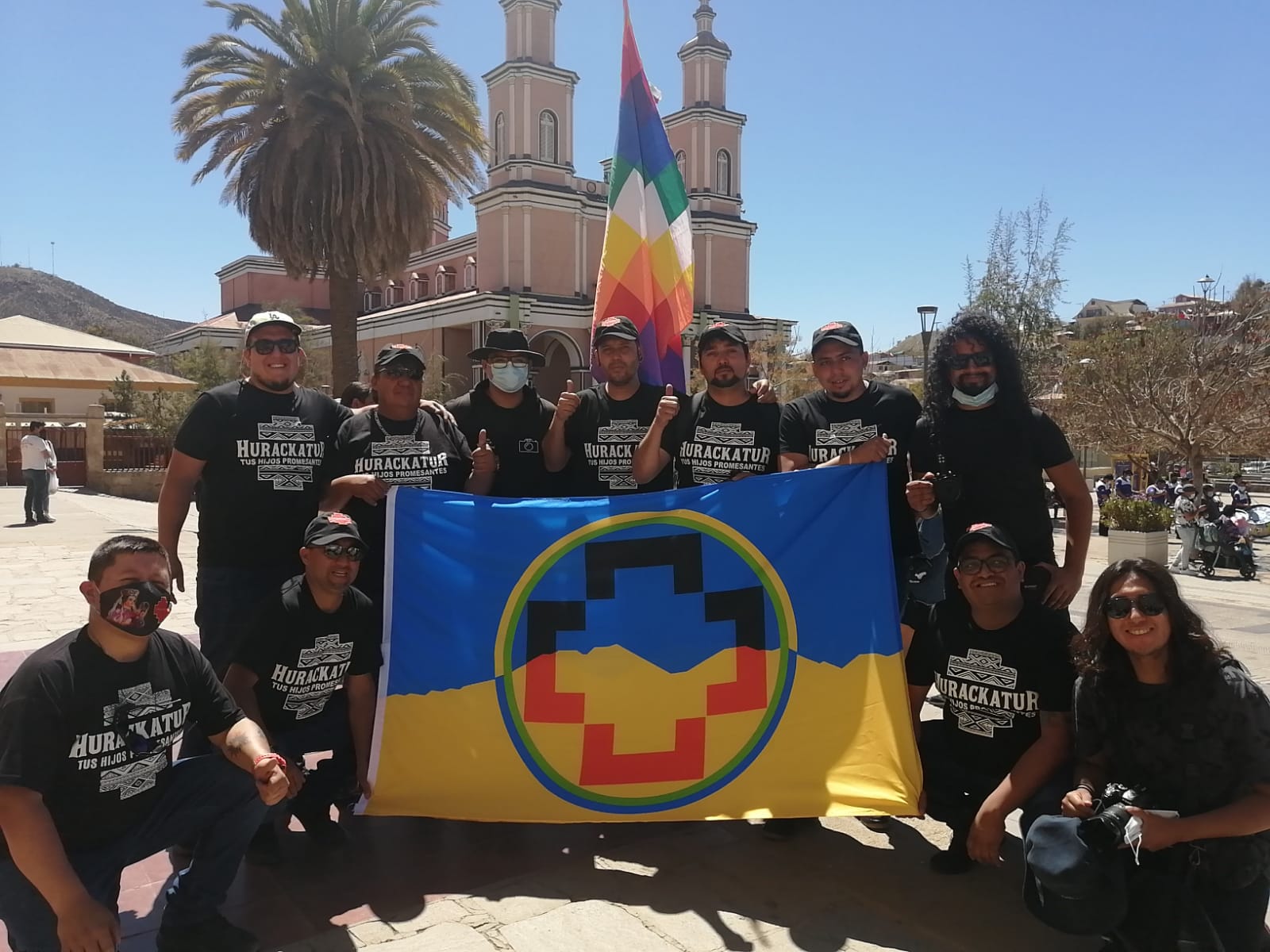 Destacado conjunto nortino Hurackatur grabó en Andacollo video clip dedicado a la Chinita